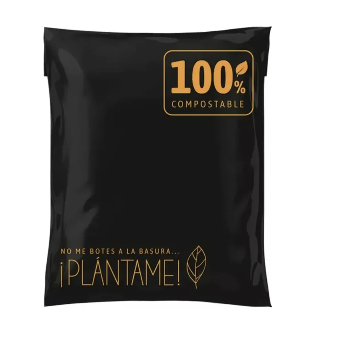 DALI - 100 Bolsas Courier 30x36 100% Compostable Maiz Bio Ecologica