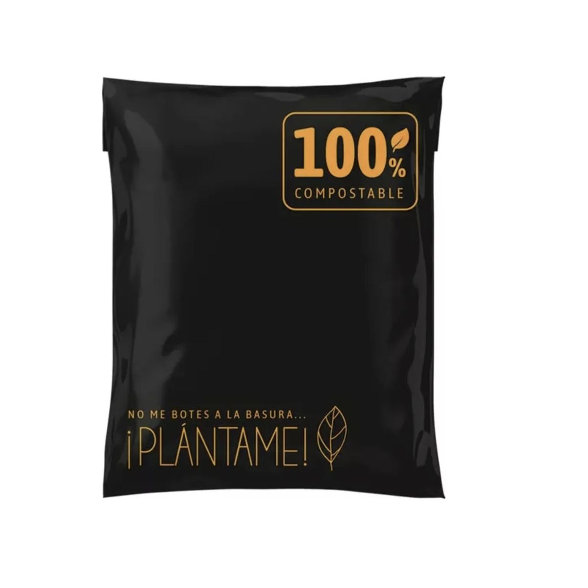 DALI - 100 Bolsas Courier 30x36 100% Compostable Maiz Bio Ecologica