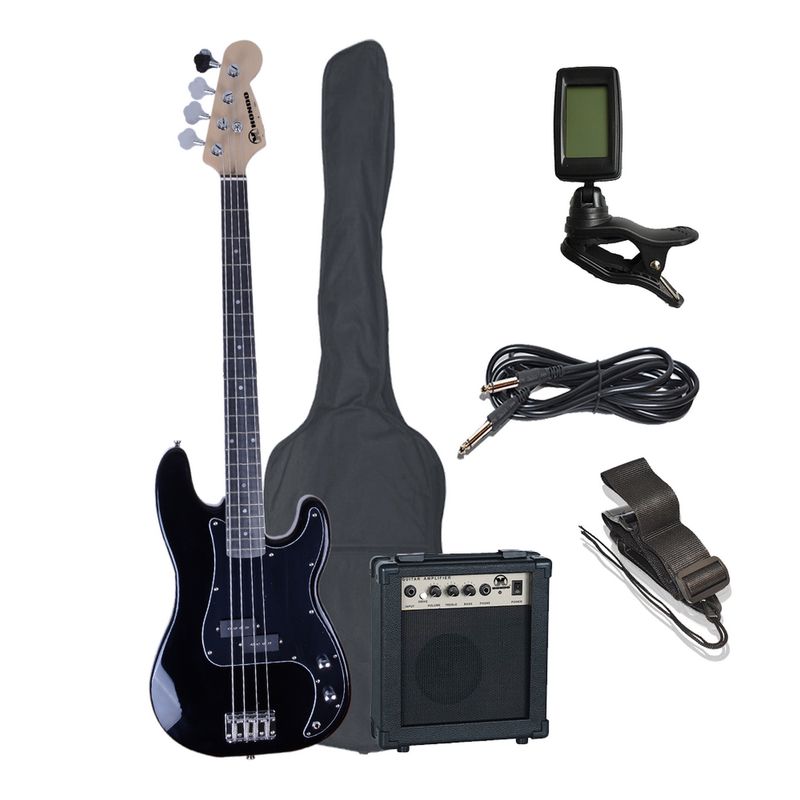 HONDO - PACK DE BAJO COLOR NEGRO HGP-700 HONDO
