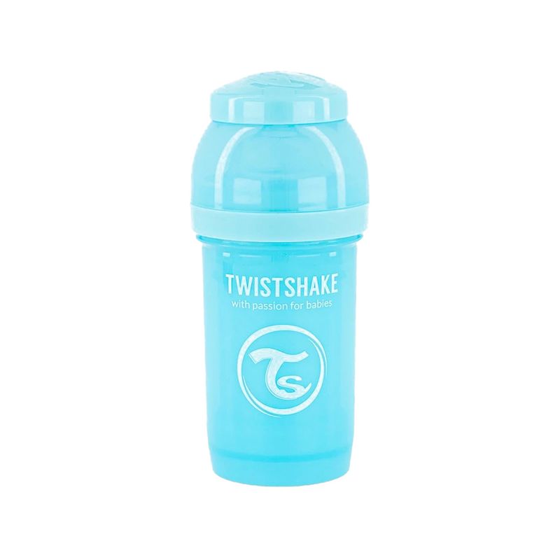 TWISTSHAKE - Mamadera Twistshake Anti-Cólico 180ml Azul Pastel