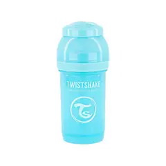 TWISTSHAKE - Mamadera Anti-Cólico 180ml Azul Pastel