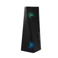 Parlante Portatil Bluetooth Negro Tws Tower Rgb