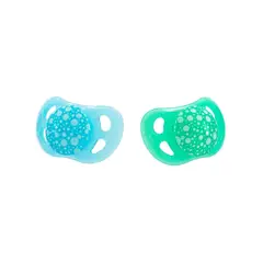 TWISTSHAKE - Chupetes 0-6m 2 Uns Azul Pastel/Verde Pastel