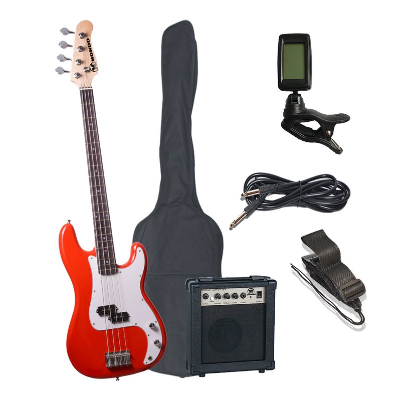 HONDO - PACK DE BAJO COLOR ROJO HGP-700 HONDO