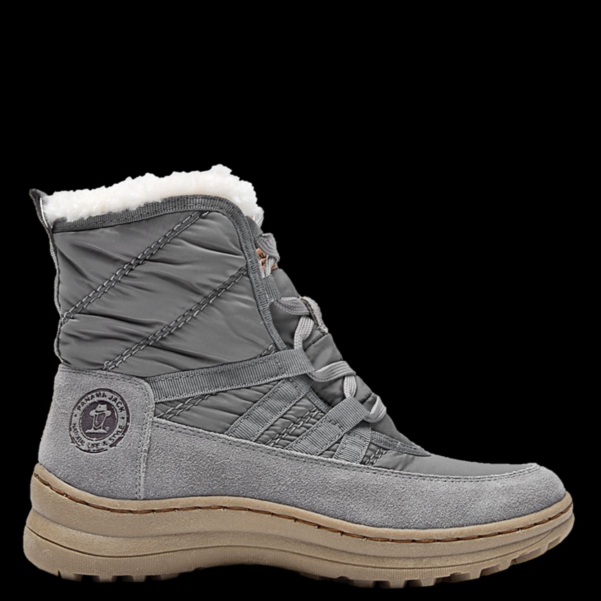 PANAMA JACK - Botin Casual Mujer Gris Panama Jack