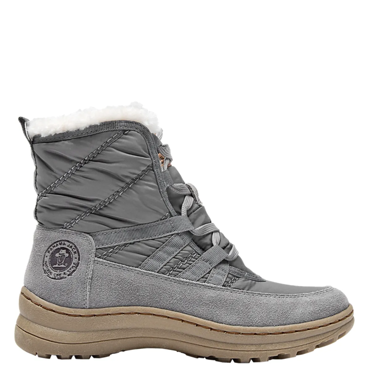 PANAMA JACK - Botin Casual Mujer Gris Panama Jack