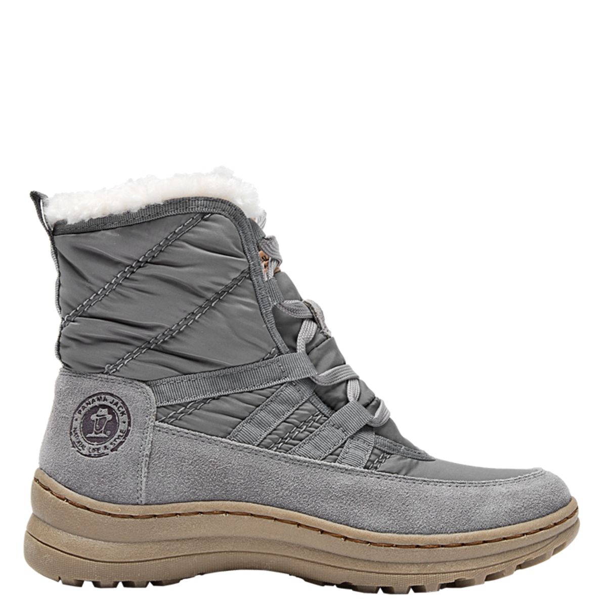 PANAMA JACK - Botin Casual Mujer Gris Panama Jack