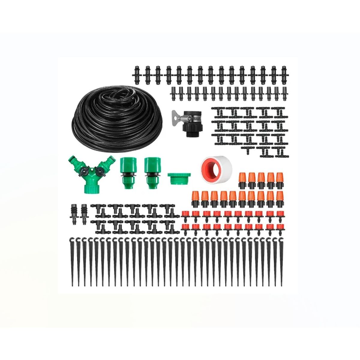 GENERICO - Kit De Riego Sistema Automático Goteo 40m 164pcs