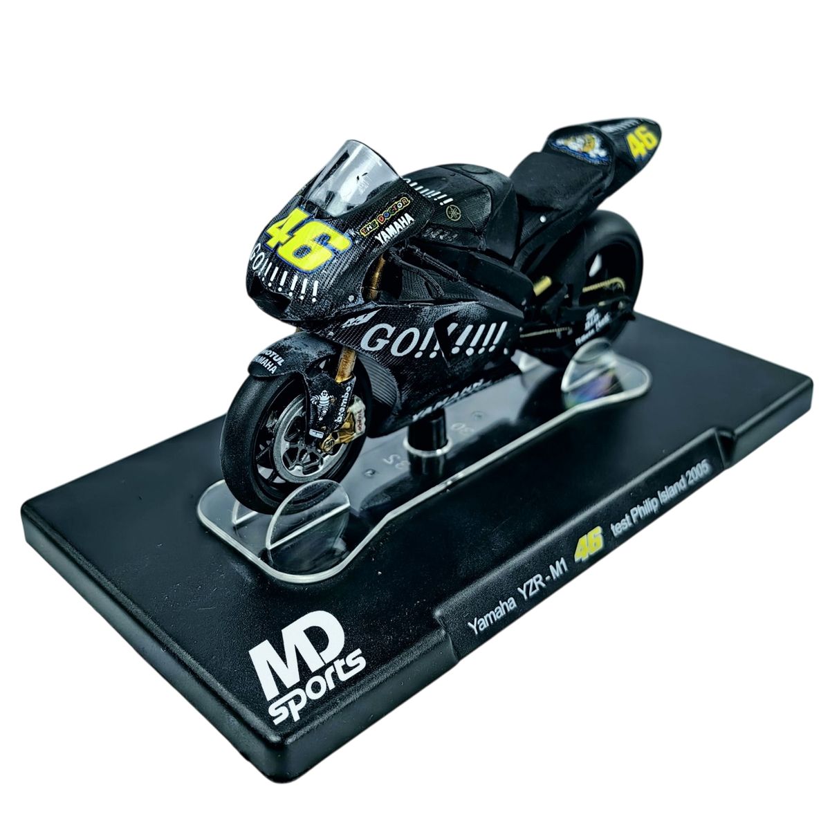 YAMAHA - Moto Gp Yamaha Yzr-m1 2005 #46 Valentino Rossi Escala 1:18