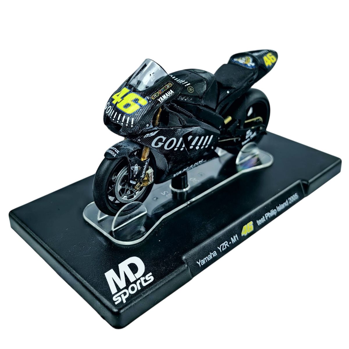 YAMAHA - Moto Gp Yamaha Yzr-m1 2005 #46 Valentino Rossi Escala 1:18