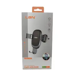 LBN - SOPORTE PORTA CELULAR PARA VEHICULOS LBH215 NEGRO