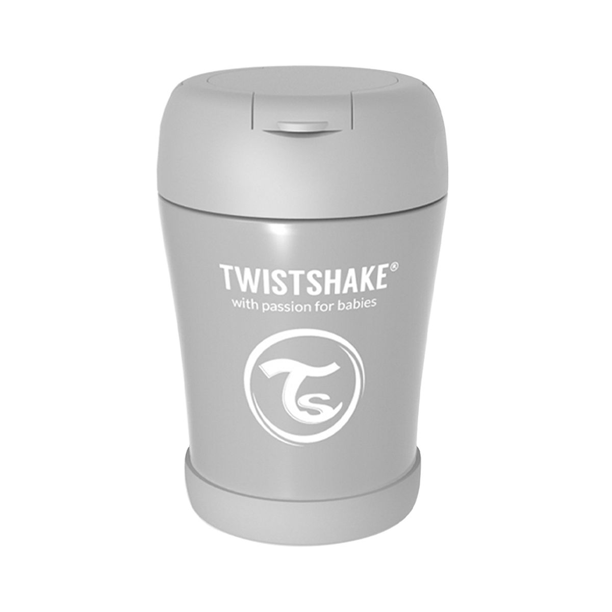 TWISTSHAKE - Termo para comida Twistshake Gris Pastel