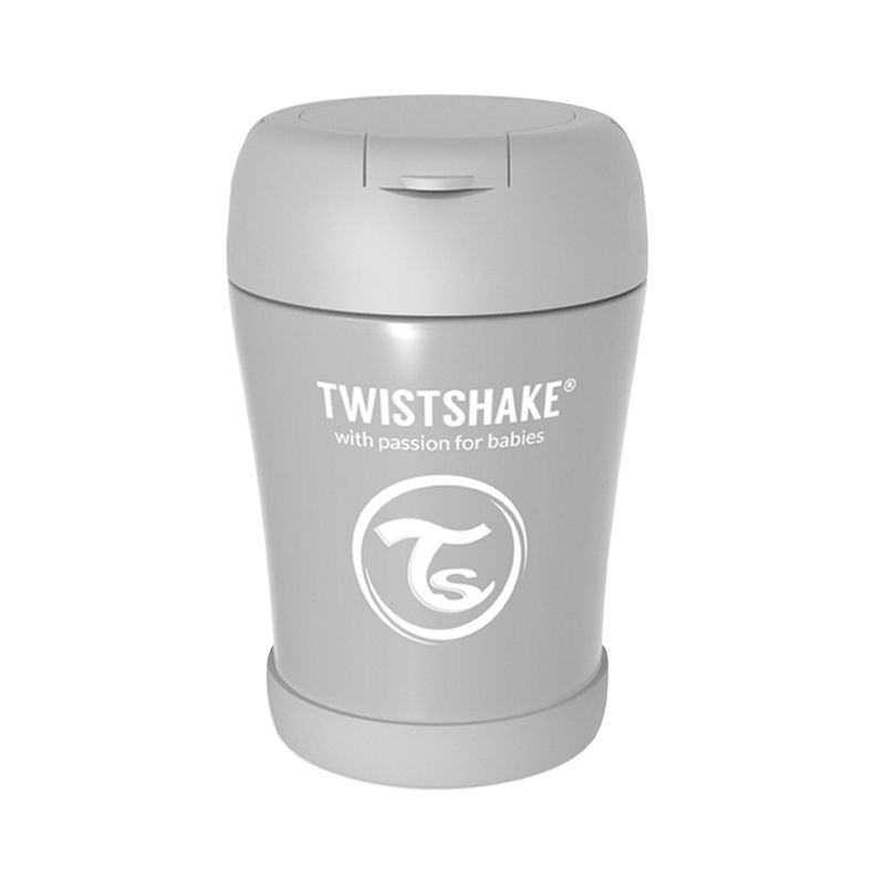 TWISTSHAKE - Termo para comida Twistshake Gris Pastel