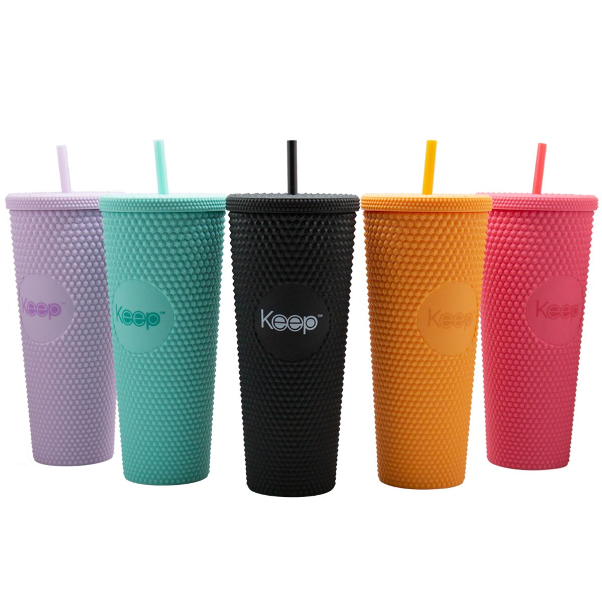 KEEP - Vaso Tumbler Venti Bombilla Keep - NARANJA
