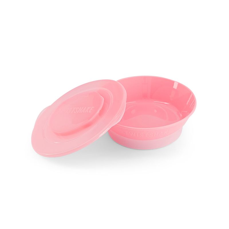 TWISTSHAKE - Bowl Twistshake 6+M Rosado Pastel