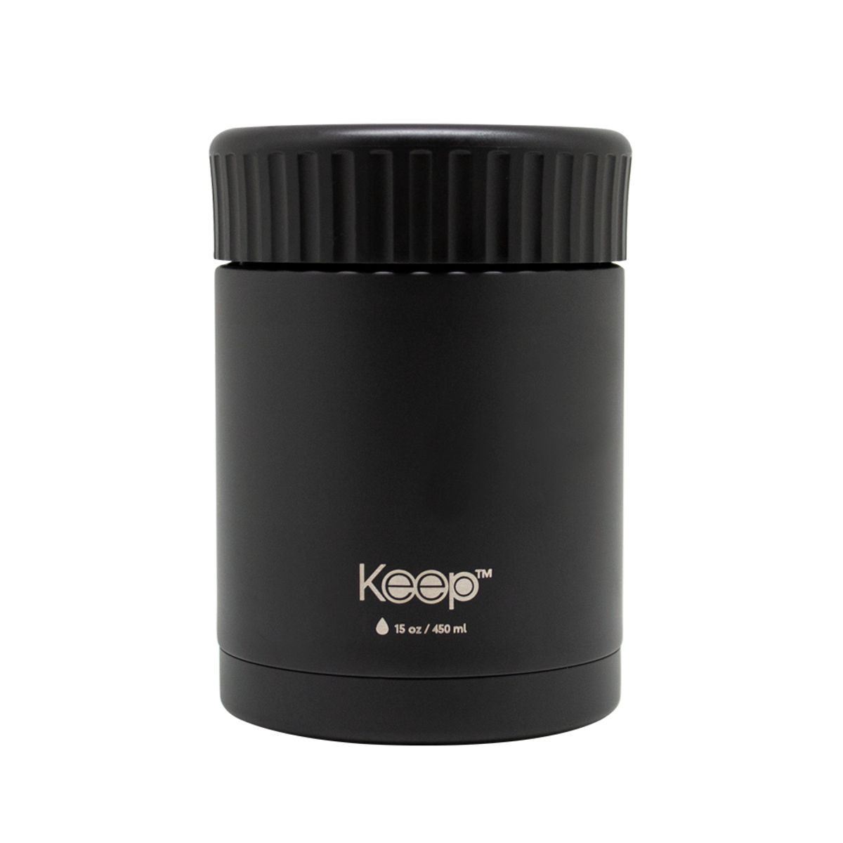 KEEP - Termo Comida Colores 0.45L keep -NEGRO