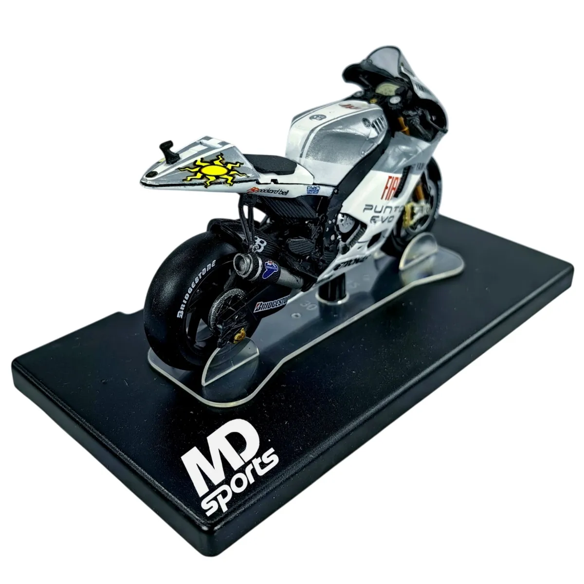 YAMAHA - Moto Gp Yamaha Yzr-m1 2009 #46 Valentino Rossi Escala 1:18