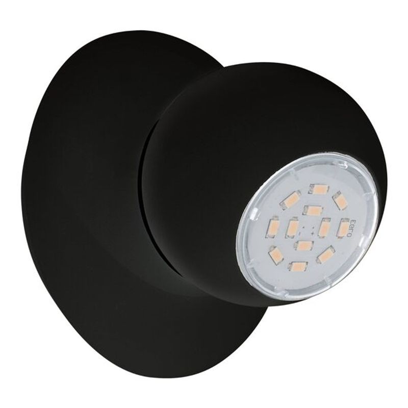 EGLO - Apliqué de techo-pared Norbello Acero GU10 Led incluida 1X5W