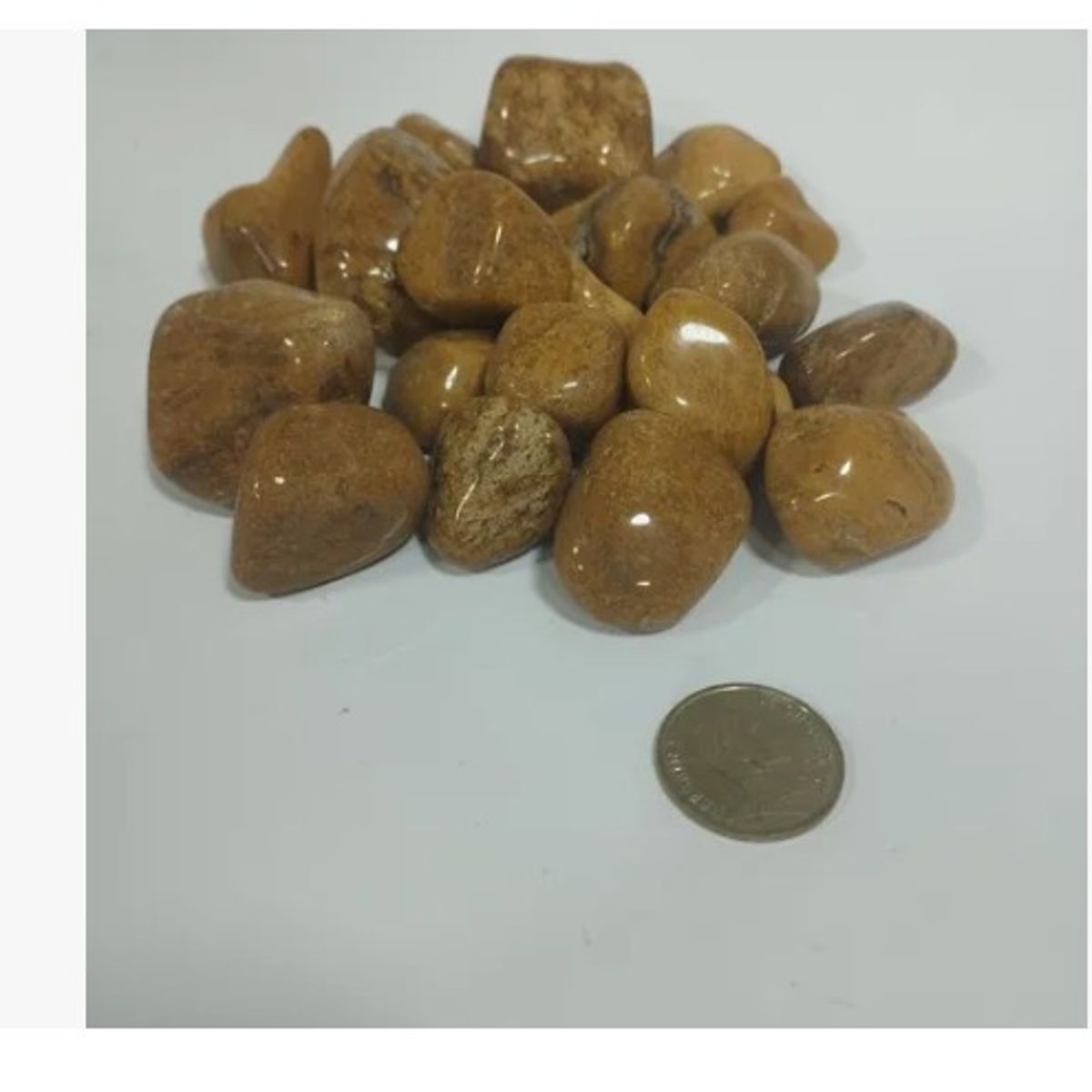 GENERICO - Piedra Hindú Zen Café Oscuro. 1 Kg