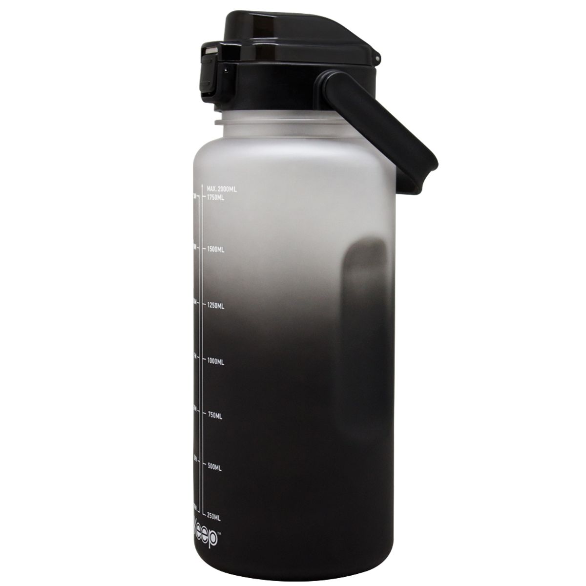 BOTELLA DAILY 2L KEEP - NEGRO, marca KEEP - Foto 2