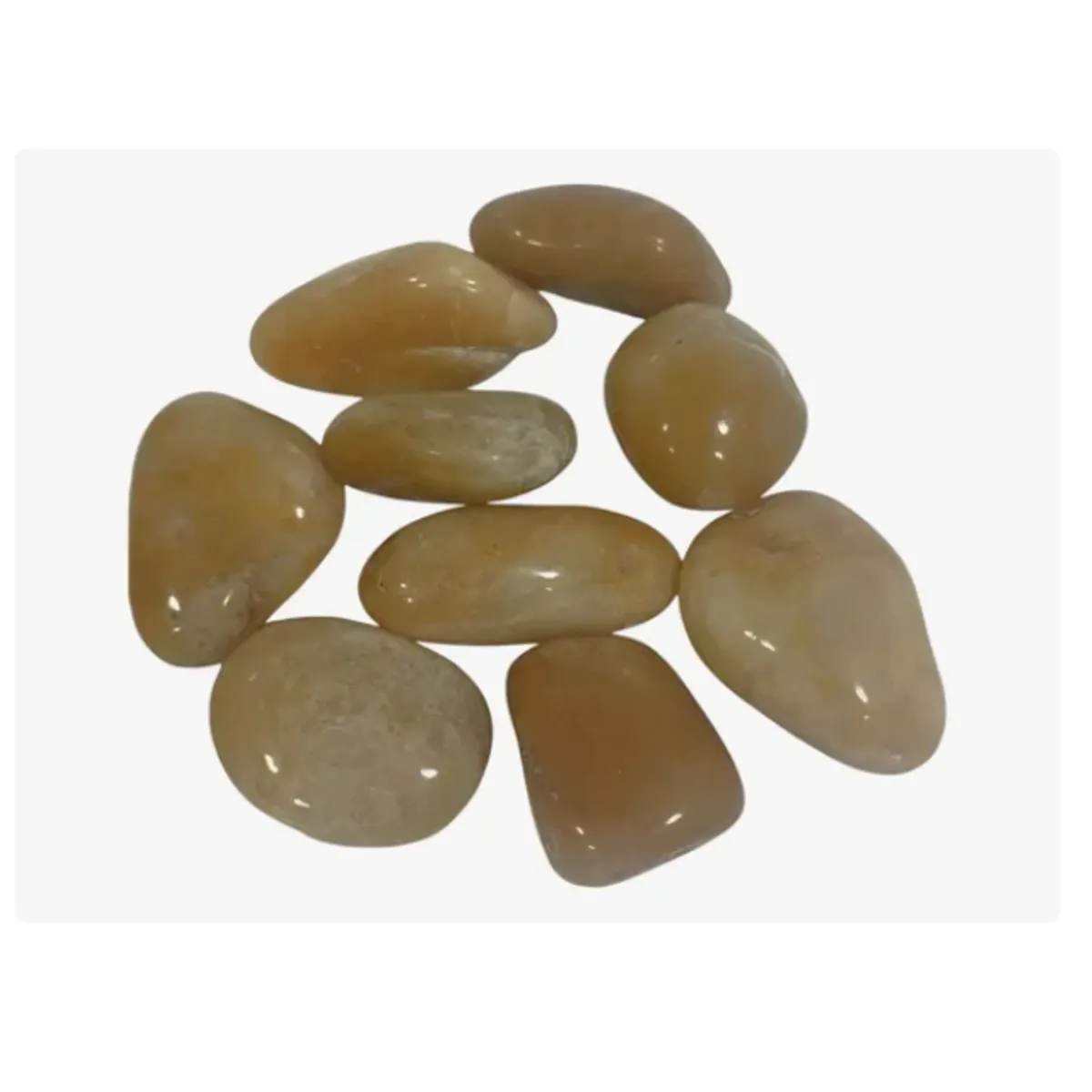 GENERICO - Piedra Hindú Zen Café Claro 1 Kg