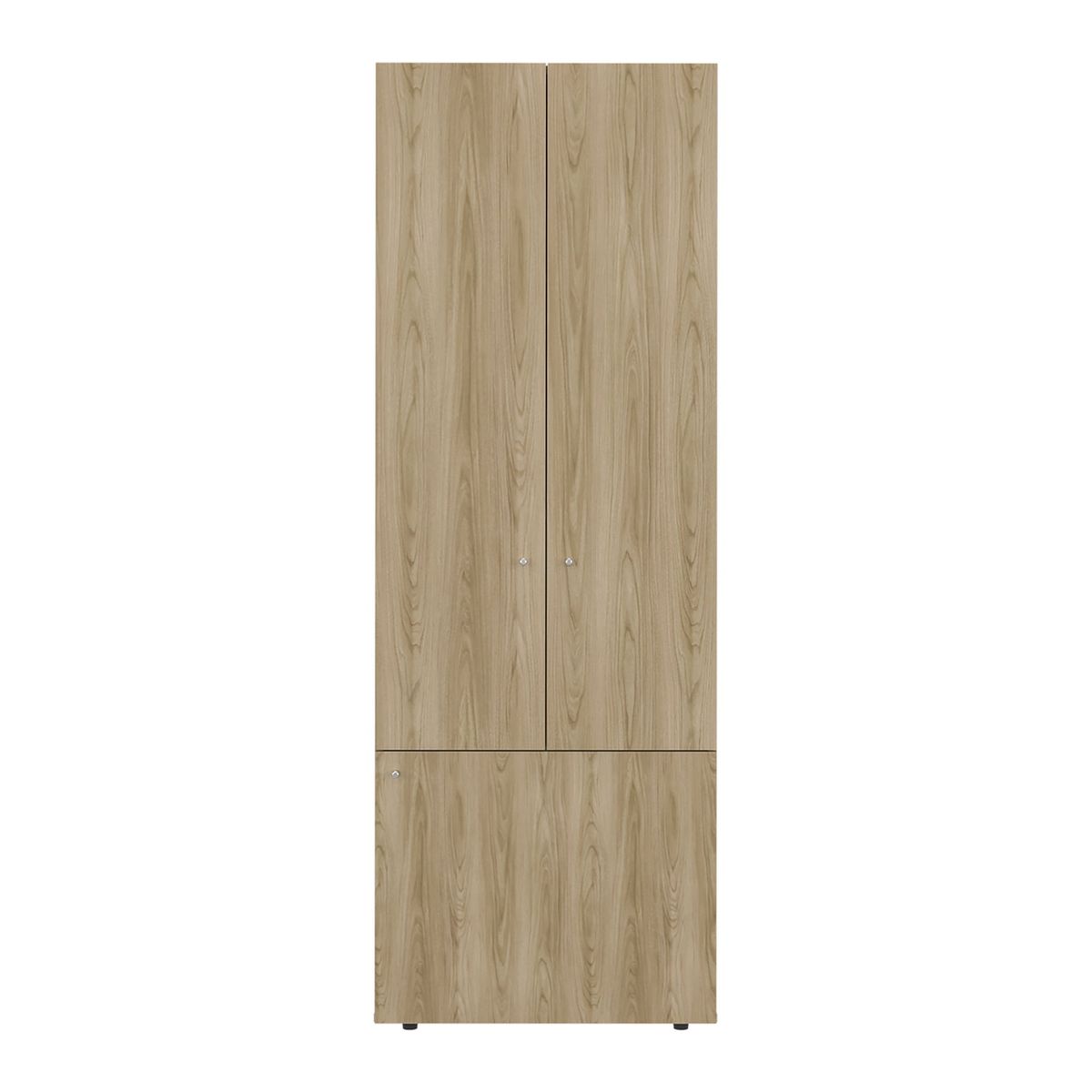 FMFURNITURE - Closet 3 Puertas Cafe Claro 170x60x40.2 cm