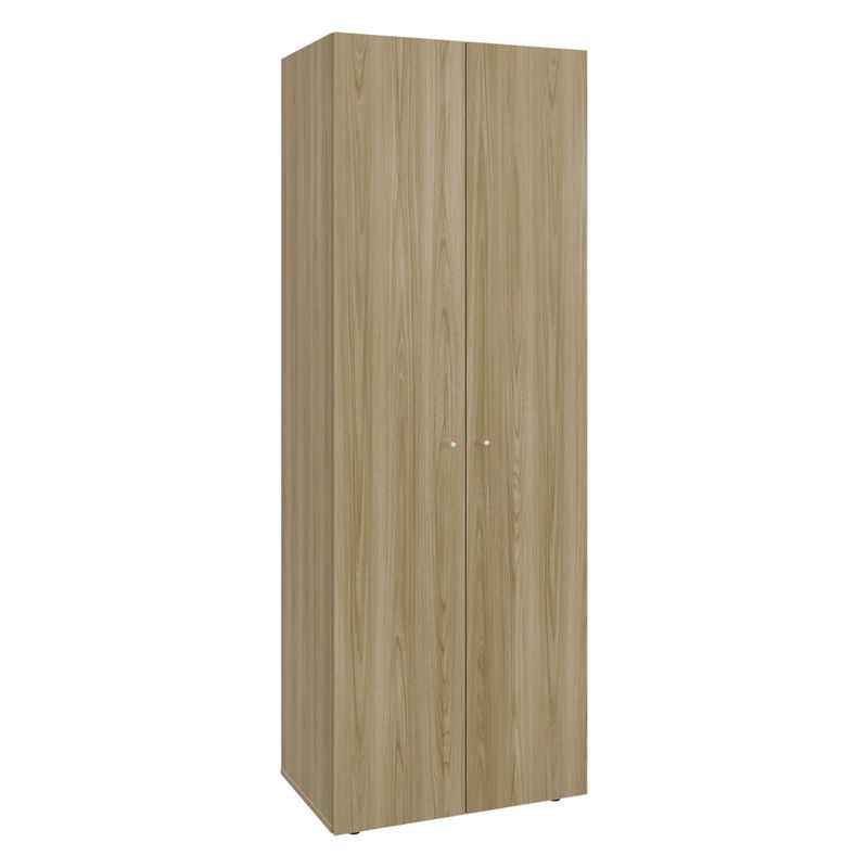 FMFURNITURE - Closet  2 Puertas 170X60X402 Cm Cafe Claro