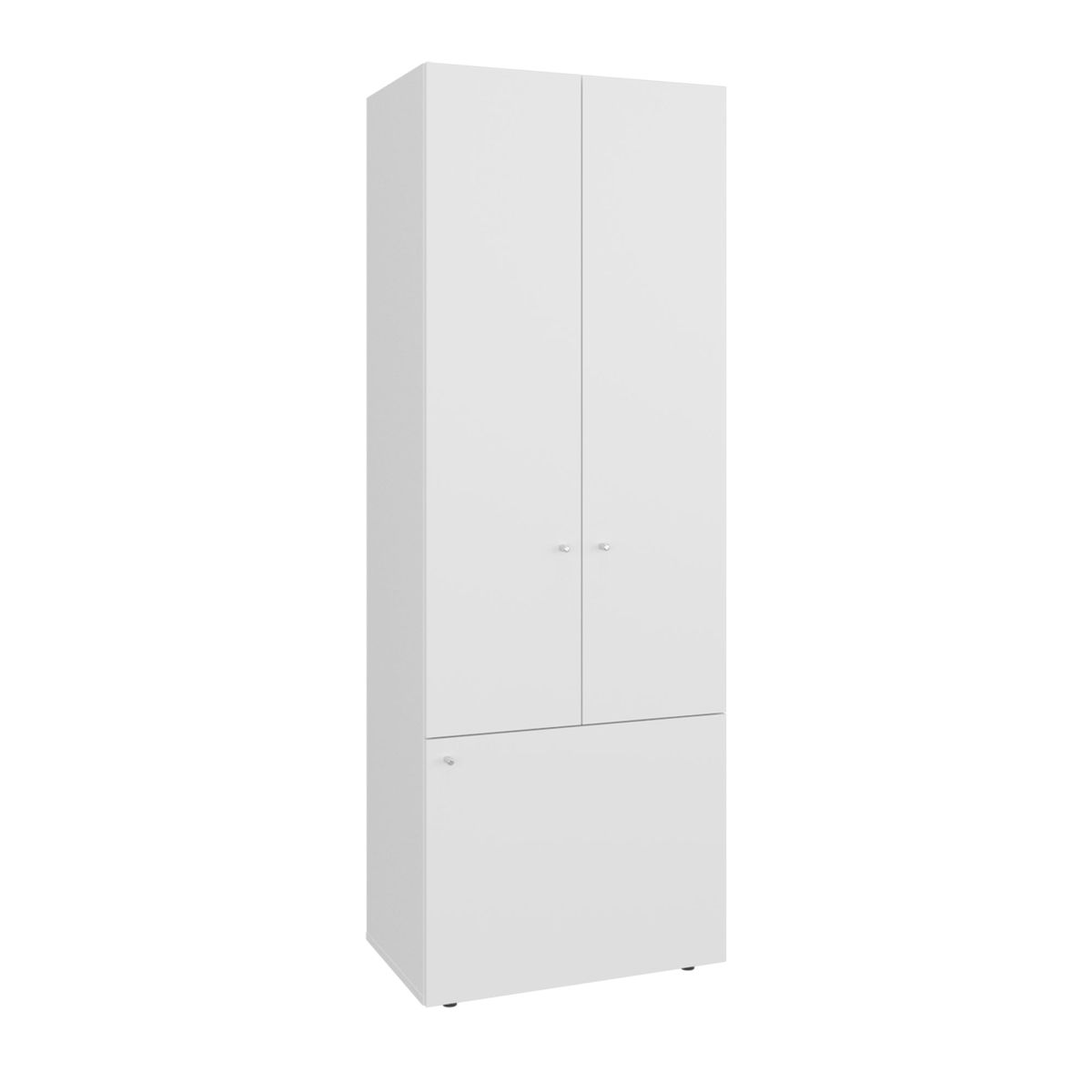 FMFURNITURE - Closet 3 Puertas Blanco 170x60x40.2 cm