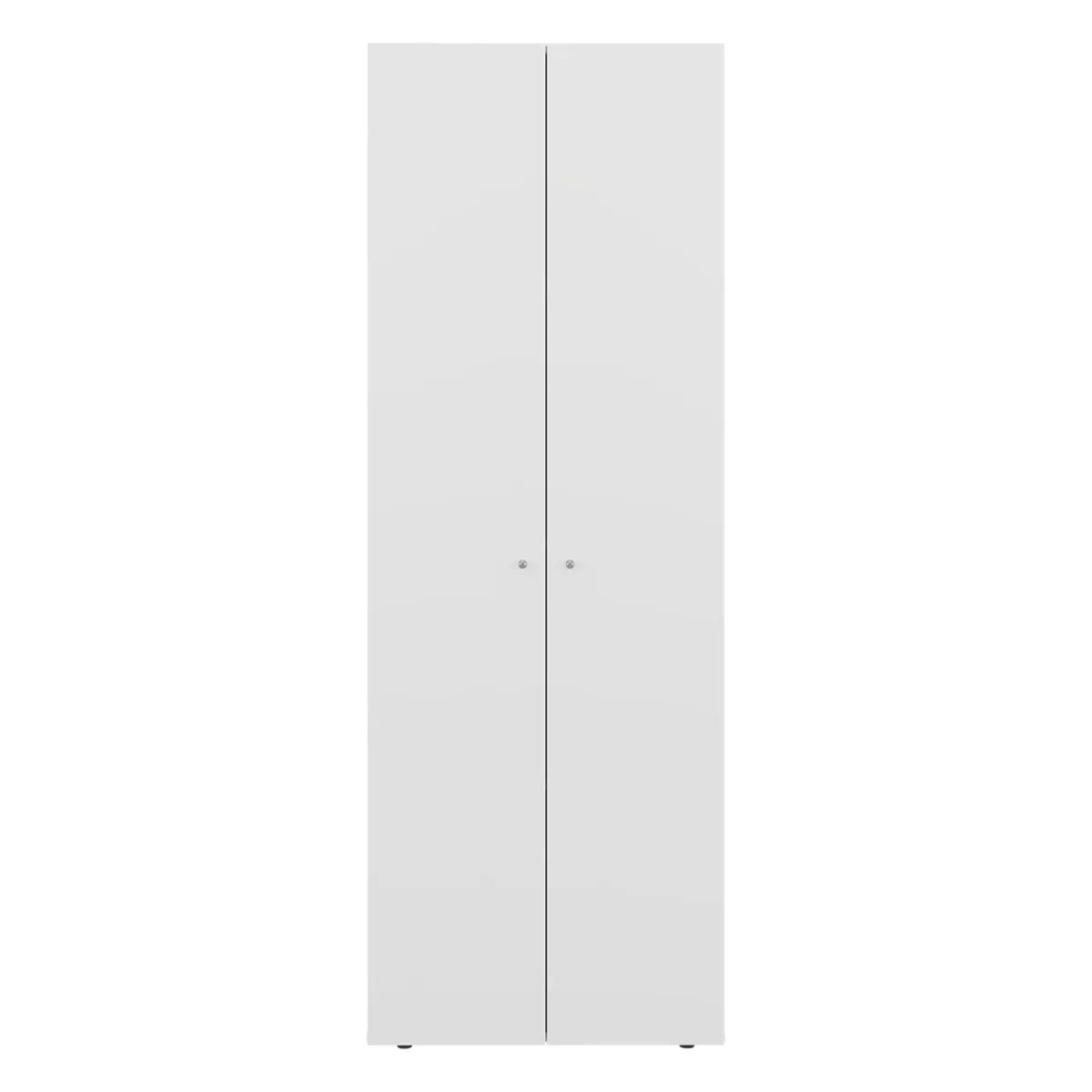 FMFURNITURE - Closet 2 Puertas 4 Repisas Blanco170x60x40.2 cm