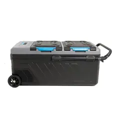TERRA FORCE - COOLER FREEZER ELÉCTRICO -20° A 20° 80L BI-ZONA SBATERÍA