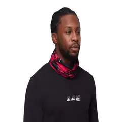 MAMMUT - Cuello Unisex Neck Gaiter Scrambled Rojo
