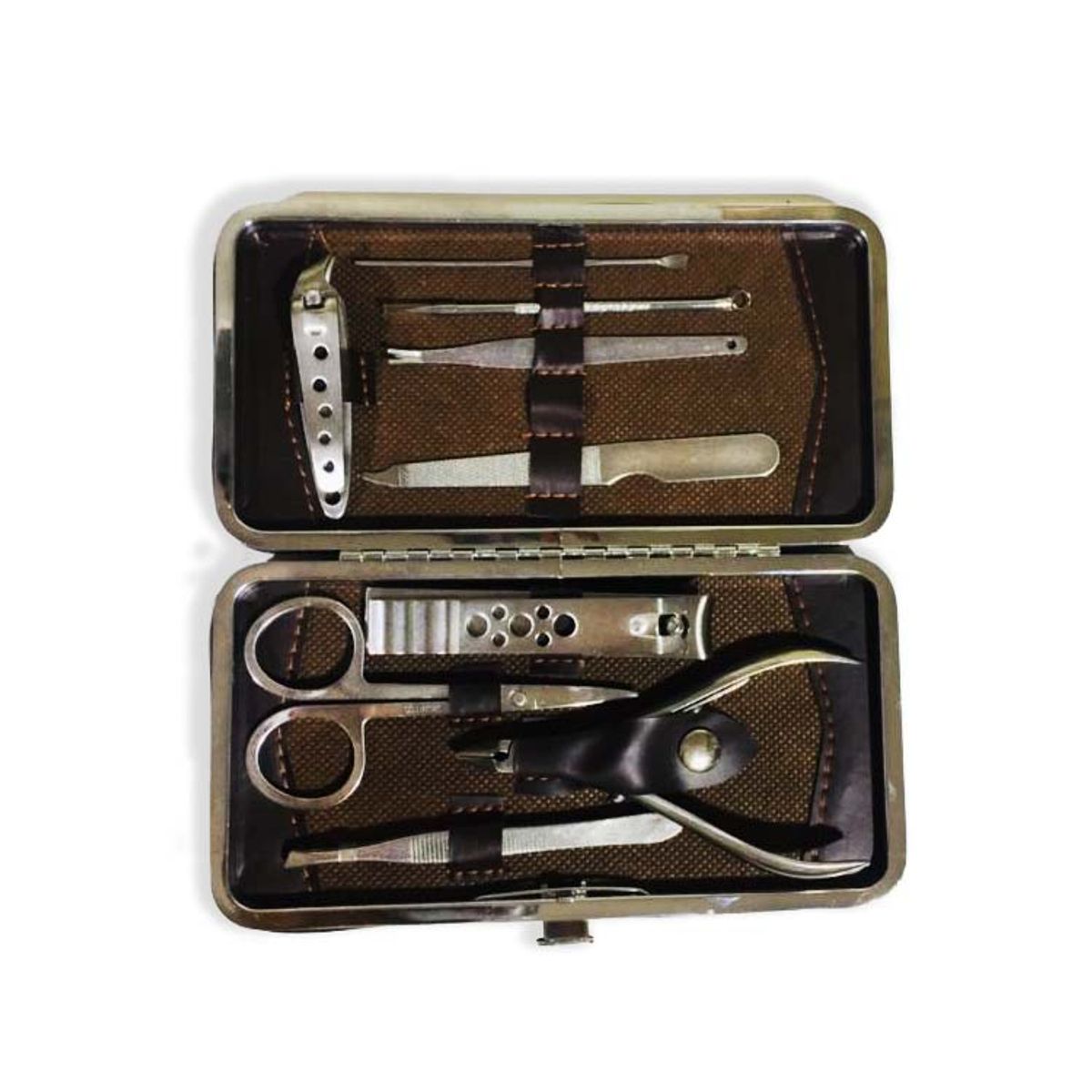 GENERICO - Set Manicura De 10 Piezas Profesional En Acero