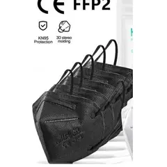 GENERICO - Pack 10 unds mascarillas kn 95 5 capas con certificado
