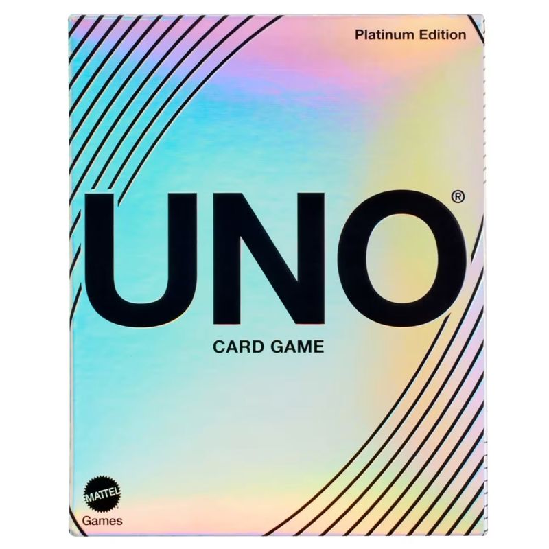 MATTEL - Uno Platinum - Juego de mesa