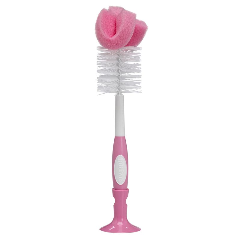 DR BROWNS - Cepillo Para Limpieza de Mamaderas Dr Brown´s Rosado