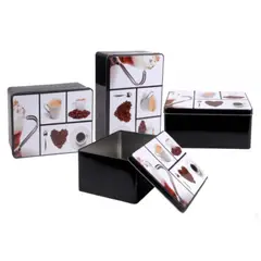 VGO - Lata 1451054 rectangular Cofee