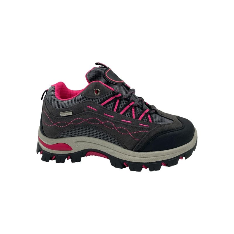 HERIEL - Zapatilla Gris Outdoor Mujer
