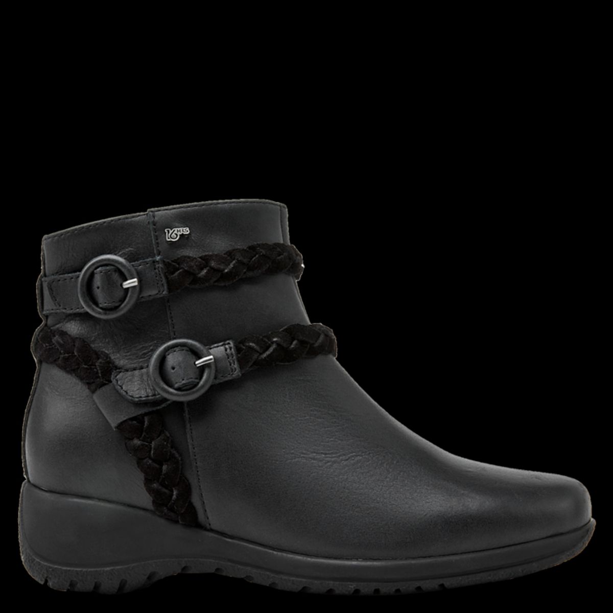 16 HRS - Botin Casual Mujer Negro 16 Hrs