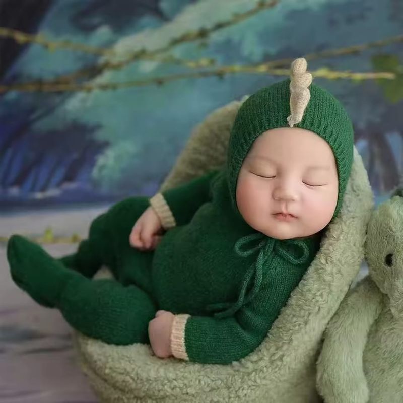 MROTTO - Conjunto de Mameluco y Gorro para Bebé para Sesiones de Foto