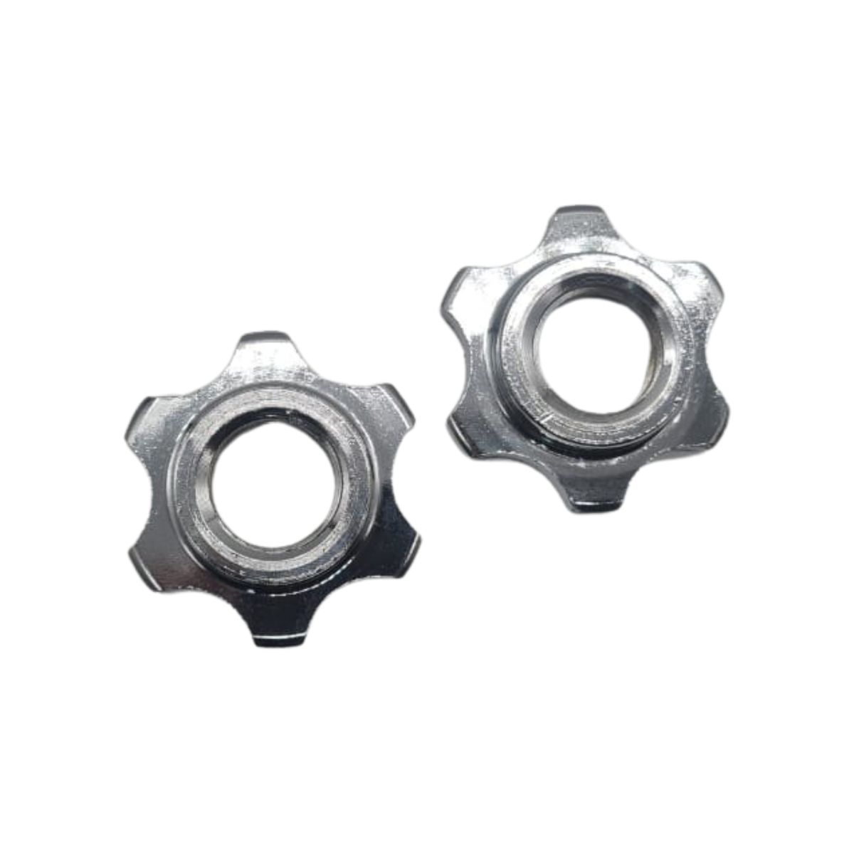 GENERICO - 2 Mancuerna Pre-olimpica 35 Cm Agarre Diseño + 4 Mariposas