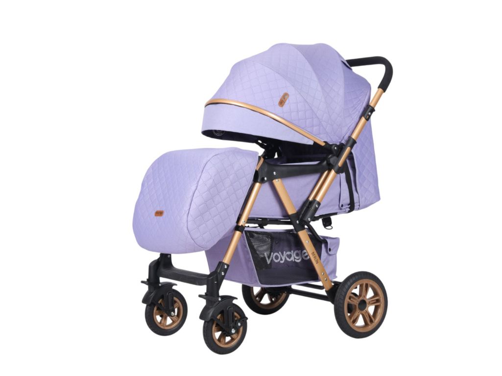 Coche Cuna Cambio De Manillar Berlin Purple