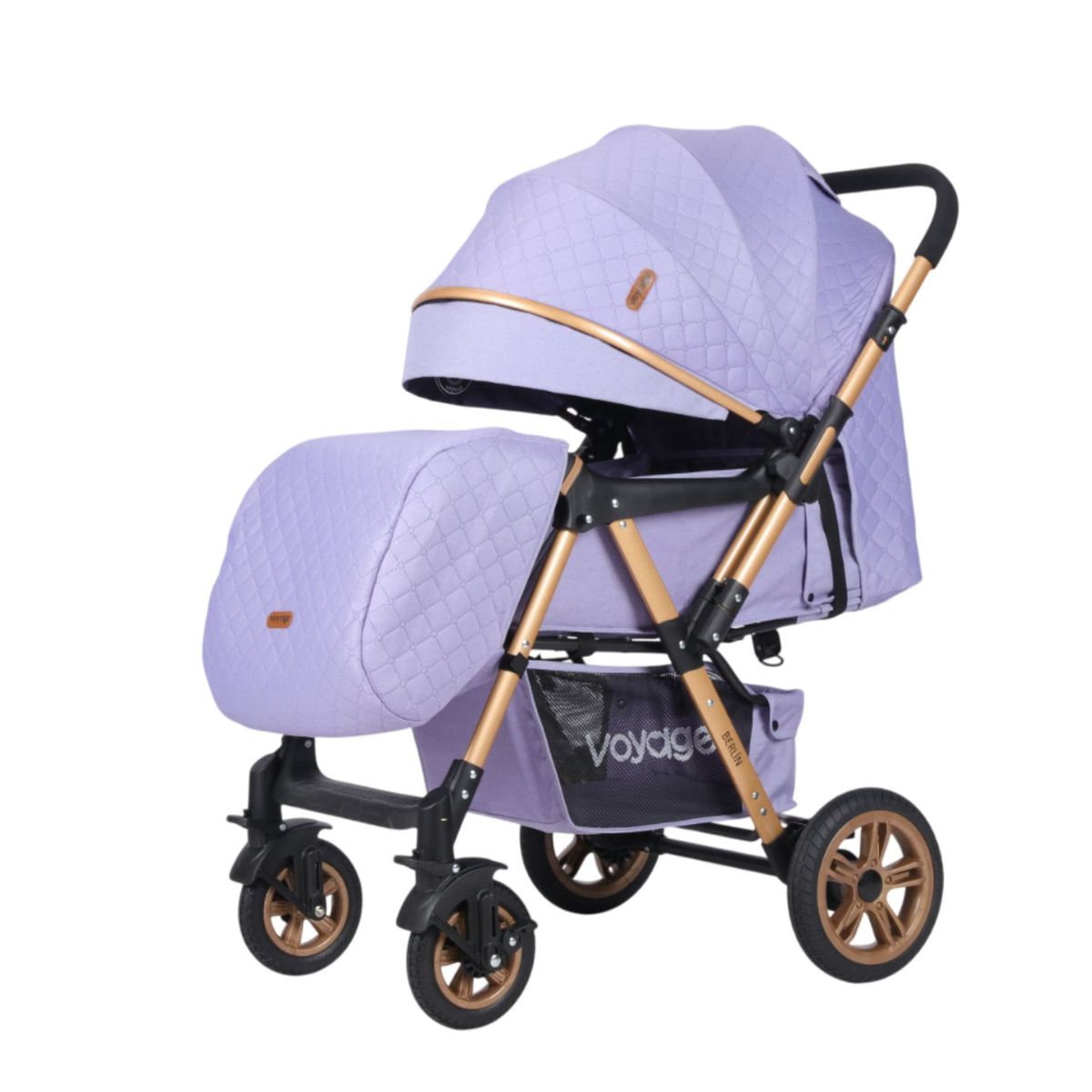 VOYAGE - Coche Cuna Cambio De Manillar Berlin Purple