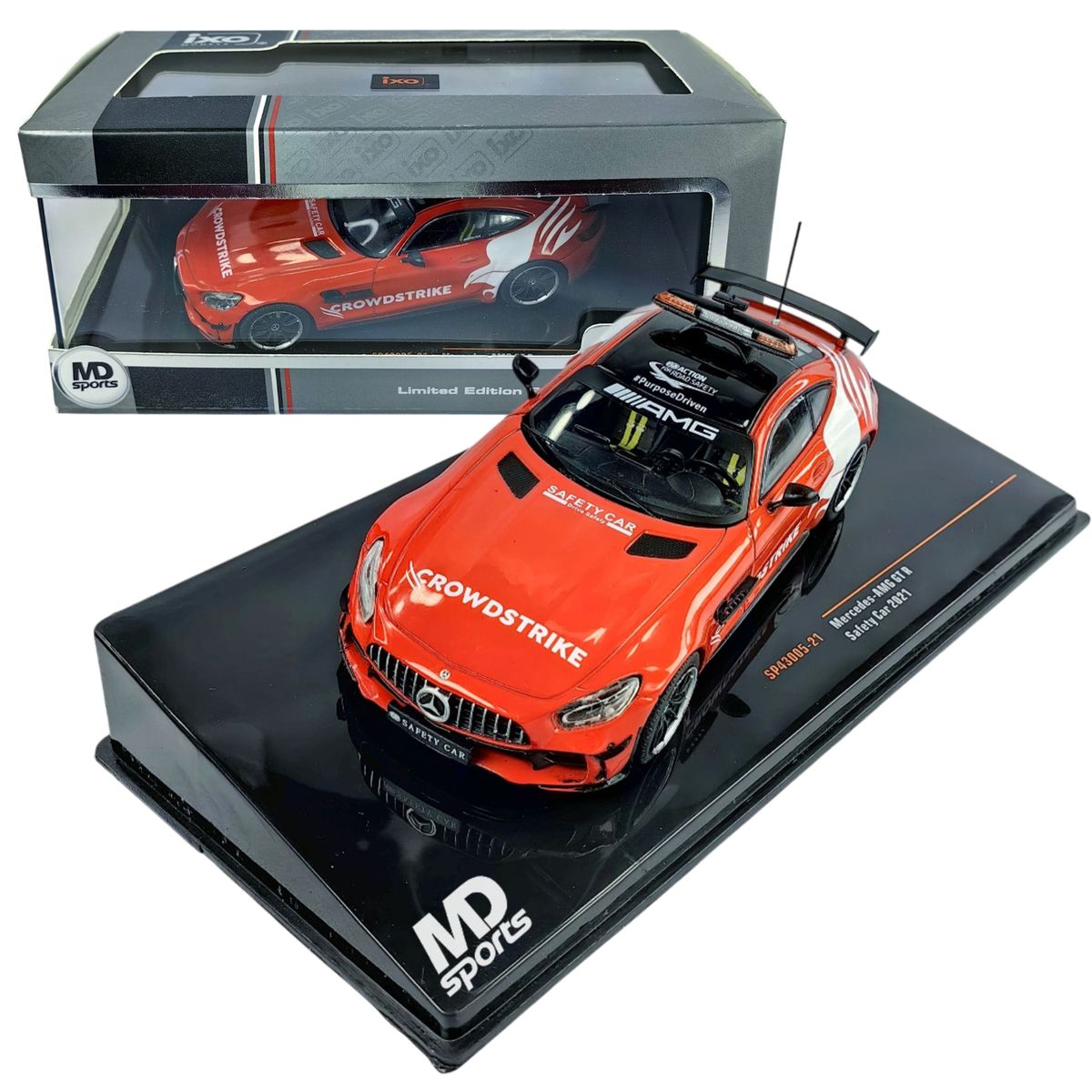 FORMULA 1 - Auto Safety Car F1 Mercedes AMG 2021 Rojo IXO Models 1:43