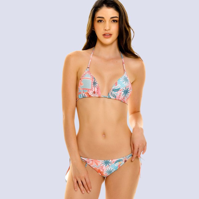 CHAMELA - Bikini Reversible Ecofriendly Coconut Outlet 99389