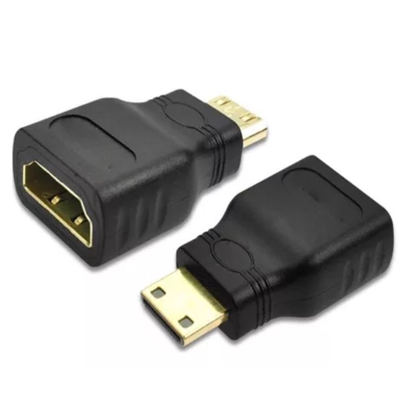 GENERICO - ADAPTADOR MINI HDMI MACHO A HDMI HEMBRA