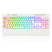Teclado Gamer Shiva 512 RGB Español Blanco