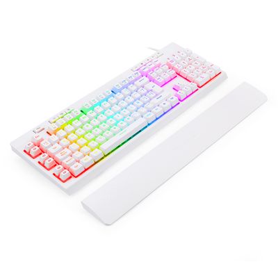 Imagen 2 del producto Teclado Gamer Shiva 512 RGB Español Blanco