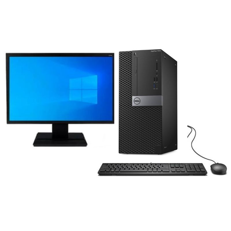 DELL - KIT MONITOR + PC DELL Optiplex 7090 TWR (i5-10ma 16GB 512GB SSD)  Reacondicionado