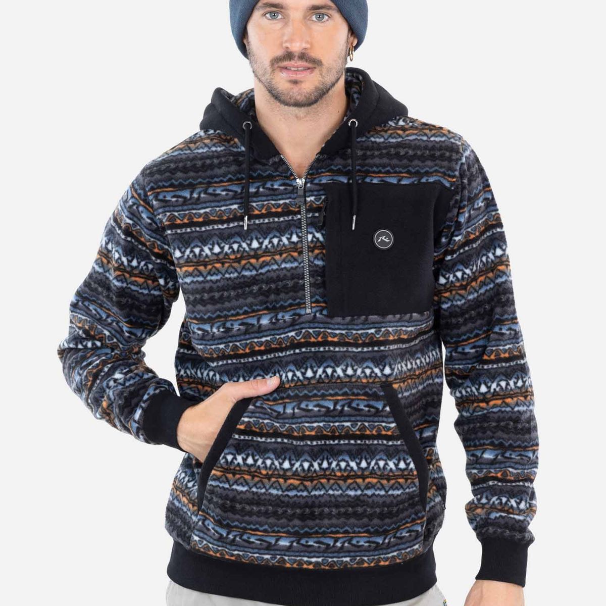 RUSTY - Poleron Surge Multicolor Hombre Rusty - Multicolor