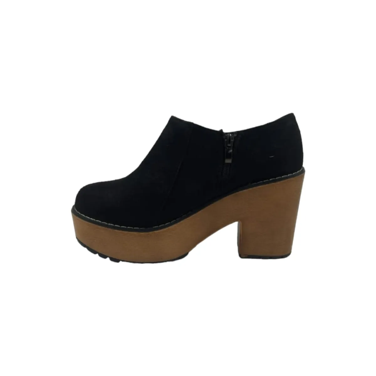 HERIEL - Zapato Negro Plataforma Mujer